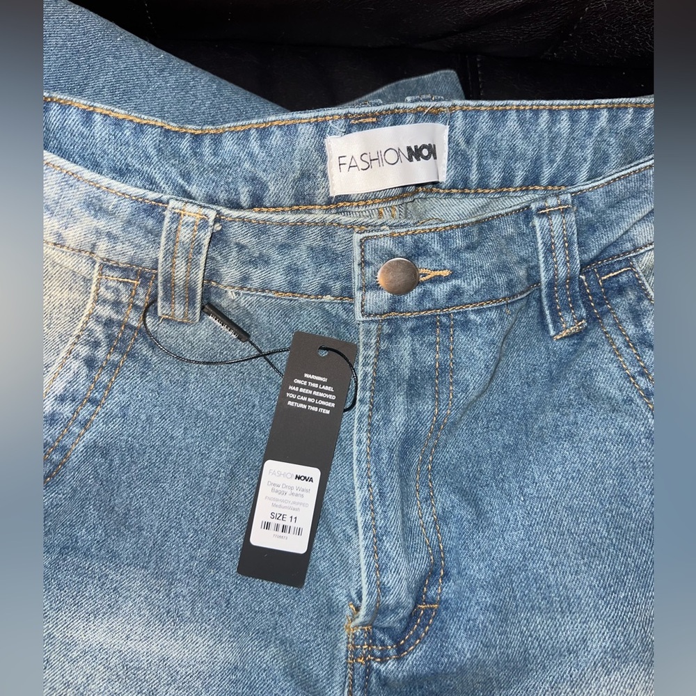 Bundle of 2 size 11 fashion nova jeans brand new - Picture 4 of 4